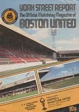 Boston United v Maidstone United 26-Feb-1983