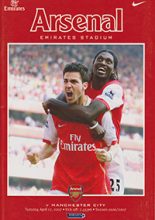 Arsenal v Manchester City 17-Apr-2007