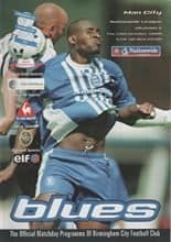 Birmingham City v Manchester City 19-Oct-1999