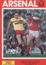 Arsenal v Manchester City 28-Oct-1986
