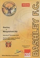 Bashley v Mangotsfield United 08-Nov-2014