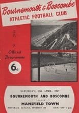 Bournemouth and Boscombe Athletic v Mansfield Town 15-Apr-1967