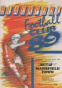 Blackpool v Mansfield Town 17-Sep-1988