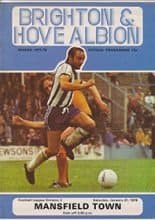 Brighton and Hove Albion v Mansfield Town 21-Jan-1978