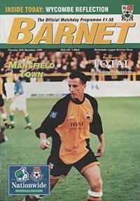 Barnet v Mansfield Town 26-Dec-1996