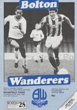 Bolton Wanderers v Mansfield Town 08-May-1985
