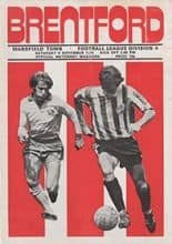Brentford v Mansfield Town 09-Nov-1974