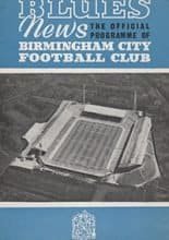 Birmingham City v Manchester United 12-Nov-1960