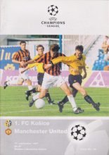 1.FC Kosice v Manchester United 17-Sep-1997