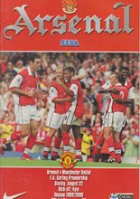 Arsenal v Manchester United 22-Aug-1999