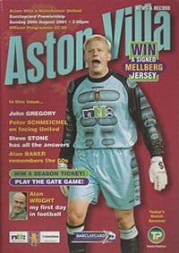 Aston Villa v Manchester United 26-Aug-2001