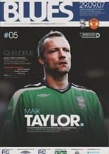 Birmingham City v Manchester United 29-Sep-2007