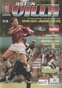 Aston Villa v Manchester United 06-Nov-1994