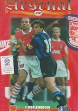 Arsenal v Middlesbrough 20-Aug-1995
