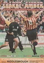 Bradford City v Middlesbrough 23-Jul-1997