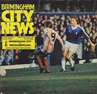 Birmingham City v Middlesbrough 26-Jan-1980