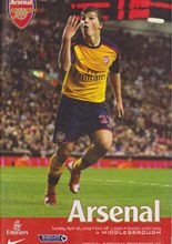 Arsenal v Middlesbrough 26-Apr-2009