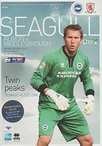 Brighton and Hove Albion v Middlesbrough 29-Mar-2014