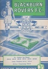 Blackburn Rovers v Middlesbrough 05-Mar-1963