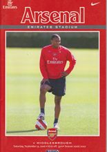 Arsenal v Middlesbrough 09-Sep-2006