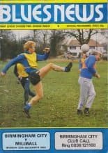 Birmingham City v Millwall 29-Dec-1986