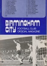 Birmingham City v Millwall 08-Apr-1972