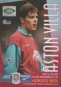 Aston Villa v Newcastle United 11-Jan-1997