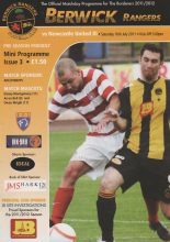 Berwick Rangers v Newcastle United XI 16-Jul-2011