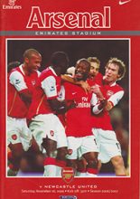 Arsenal v Newcastle United 18-Nov-2006