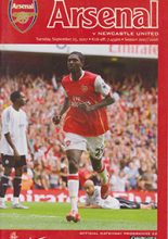 Arsenal v Newcastle United 25-Sep-2007
