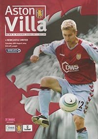 Aston Villa v Newcastle United 28-Aug-2004