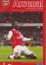 Arsenal v Newcastle United 29-Jan-2008