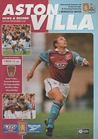 Aston Villa v Newcastle United 09-Sep-1998