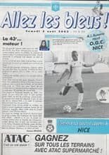 Auxerre v OGC Nice 02-Aug-2003