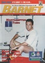 Barnet v Northampton Town 07-Sep-1996