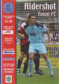 Aldershot Town v Northwich Victoria 04-Sep-2004