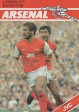 Arsenal v Norwich City 24-Sep-1983