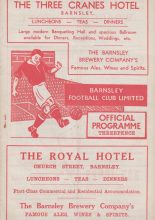 Barnsley v Notts County 31-Aug-1955