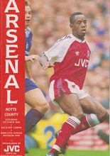 Arsenal v Notts County 26-Oct-1991