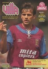 Aston Villa v Nottingham Forest 12-Dec-1992