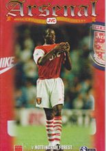 Arsenal v Nottingham Forest 29-Aug-1995