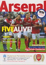 Arsenal v Olympique Marseille 01-Nov-2011