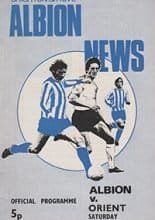 Brighton and Hove Albion v Leyton Orient 14-Apr-1973