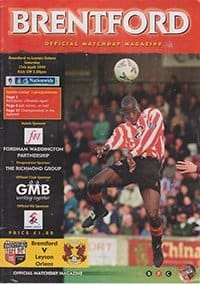 Brentford v Leyton Orient 17-Apr-1999