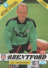 Brentford v Leyton Orient 17-Aug-1991