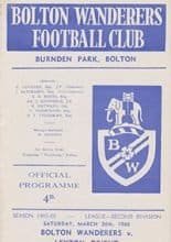 Bolton Wanderers v Leyton Orient 26-Mar-1966
