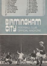 Birmingham City v Leyton Orient 06-Nov-1971