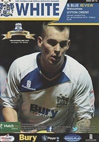Bury v Leyton Orient 08-Dec-2012