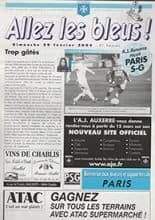 Auxerre v Paris St Germain 29-Feb-2004