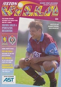 Aston Villa v Partizan Belgrade 12-Aug-1995